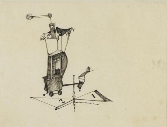 Victor Brauner. Sans titre 1932 Via RMN