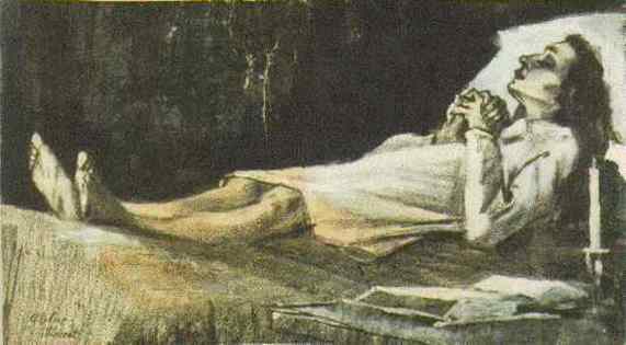 Vincent van Gogh. Woman on her Deathbed 1883