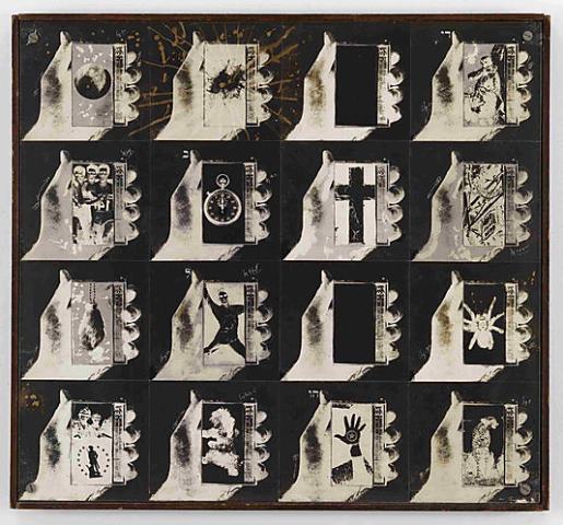 Wallace Berman. Sans titre 1967-1968. Verifax collage