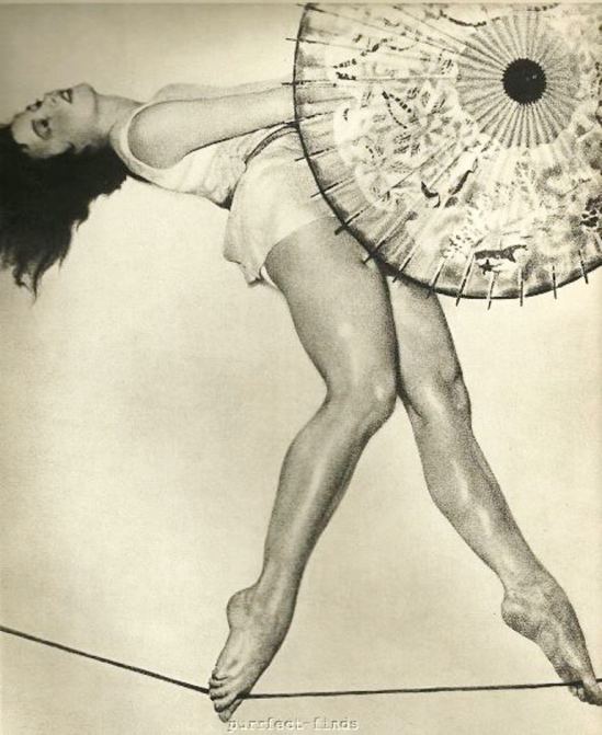 William Mortensen. Rope walker 1936 Via ebay