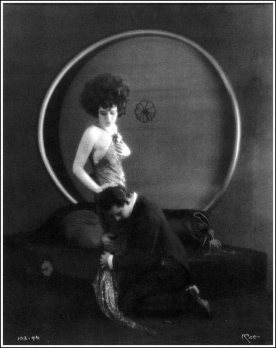 Alla Nazimova, in Camille directed by Ray C.Smallwood, 1921, with Rudolph Valentino by Arthur F.Rice Via theredlist