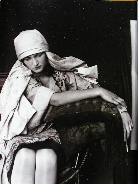 Alphonse Marie Mucha11. Model posing in Mucha's studio rue du Val de Grâce  Via muchafoundation