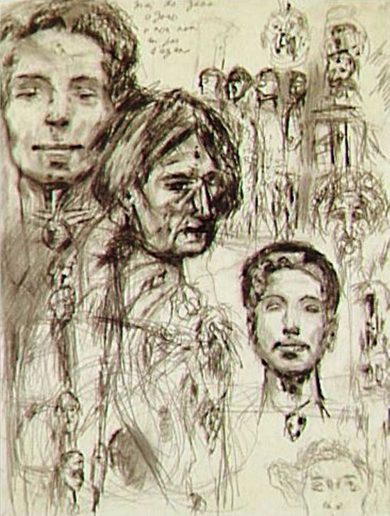 Antonin Artaud. Non daté Via RMN