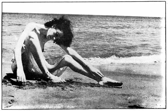 Deborah Turbeville. Patti smith by the sea
