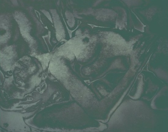 Francis Bruguiere.  Solarized nude 1936-1940 Via geh.org