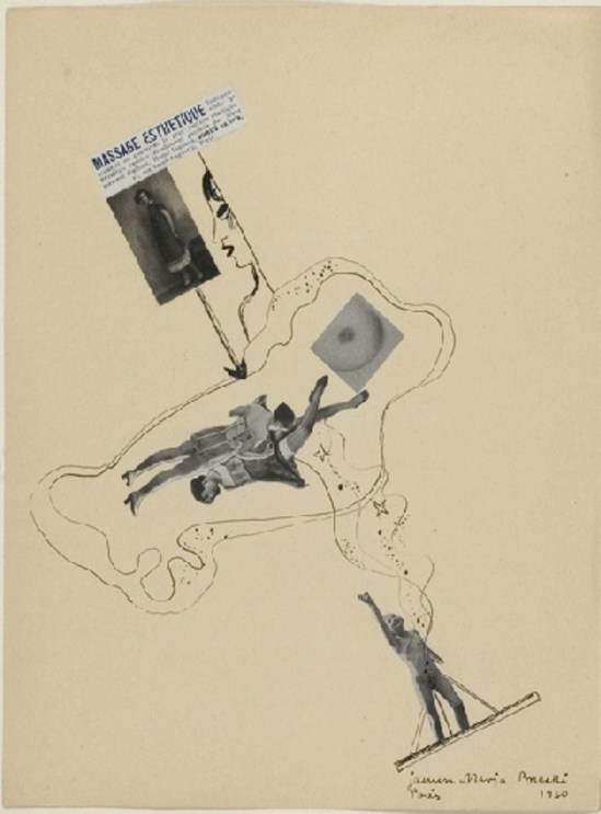 Janusz Maria Brzeski5. Lesbos.  From the cycle Sex 1930. Via ubugallery