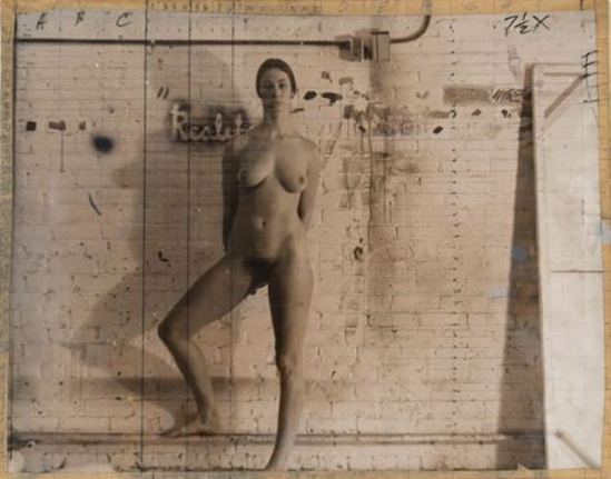 Jerry Ott. Study for painting 1970 Via paulcava.com