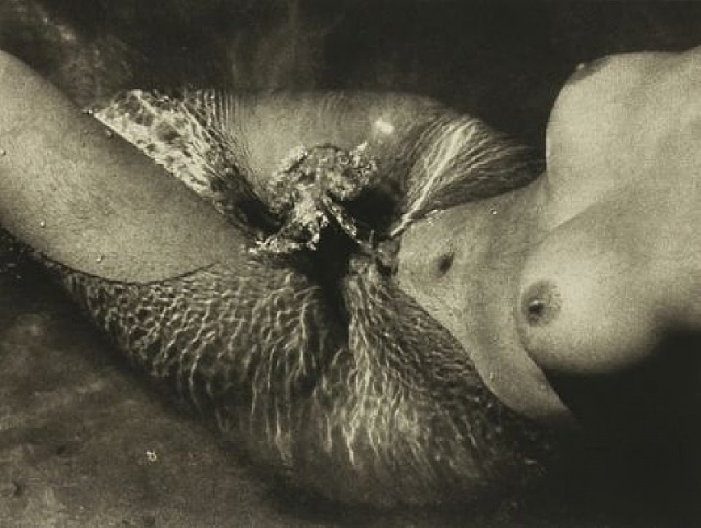 Lucien Clergue. Nu de la mer 1966 Via artnet