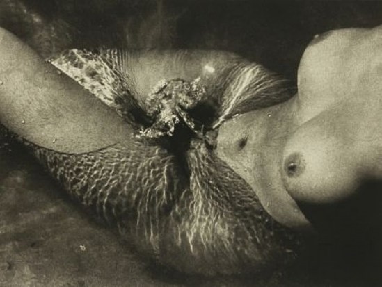 Lucien Clergue. Nu de la mer 1966 Via artnet