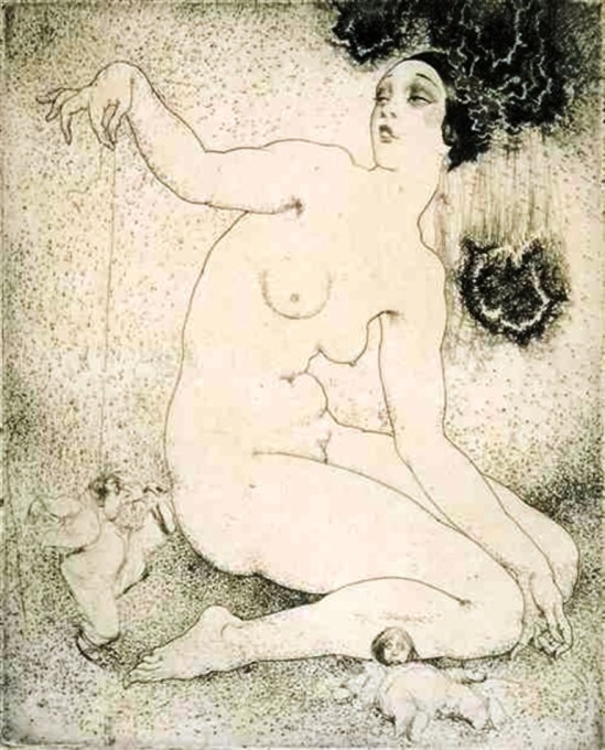 Norman Lindsay. Puppet dance 1933