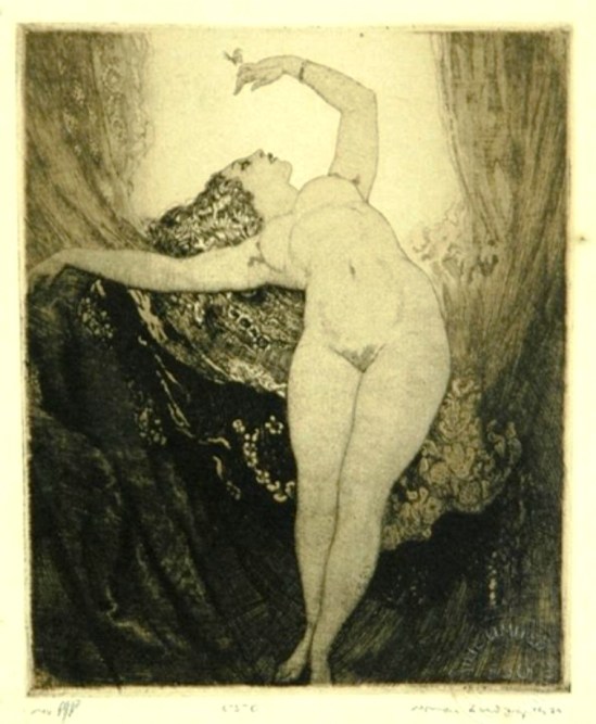 Norman Lindsay. The butterfly
