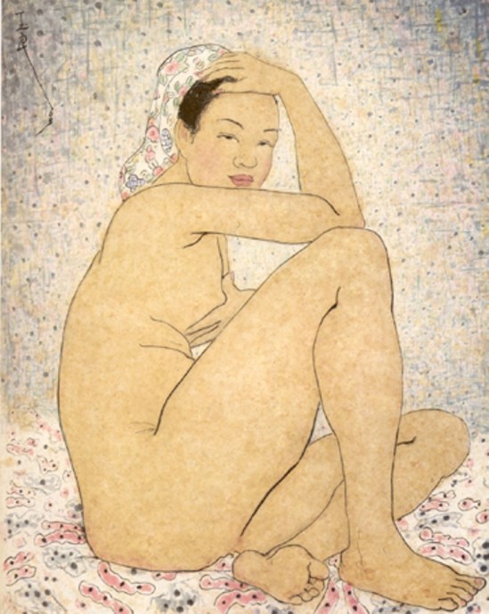  Pan Yuliang. Nude 1963
