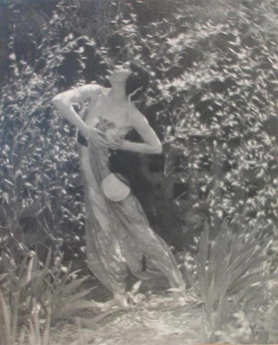 Edward Weston. Portrait of Katherine Edson 1915 Via igavelauctions