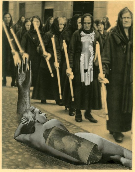 Karel Teige. Collage 1943 Via naturpixel.com