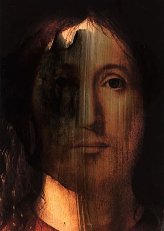 Paul Cava Christ 1997. Ink series Via paulcavaart