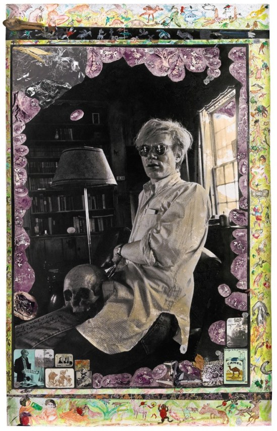 Peter Beard . Andy Warhol at home Church Estate. Montauk  1972 Via sothebys