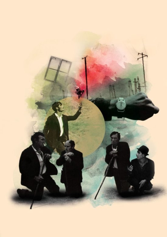 Safa Soysal. Collage sur une photo de Josef Koudelka Via cargocollective