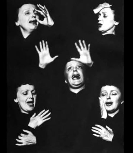 Edith Piaf. Capture d'écran vidéo sur youtube