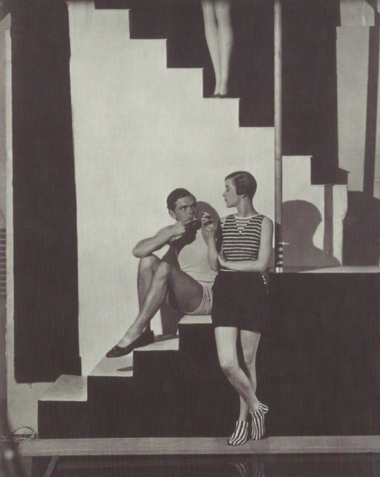George Hoyningen-Huene. Models wearing swinwears  1930 Via Pinterest