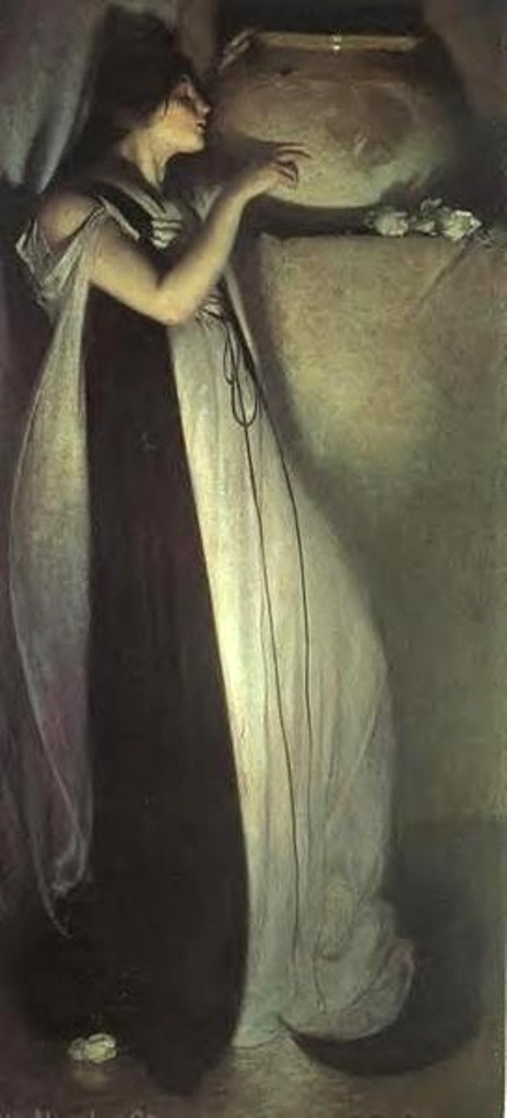 John White Alexander. Isabella and the Pot of Basil 1897