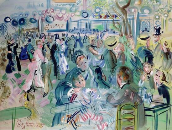 Raoul Dufy. Le Moulin de la Galette 1939