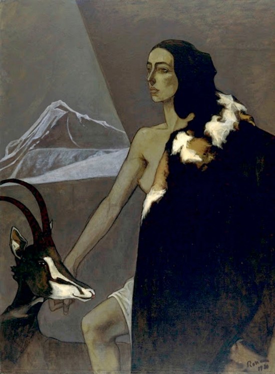 Romaine Brooks. La chasseuse 1920