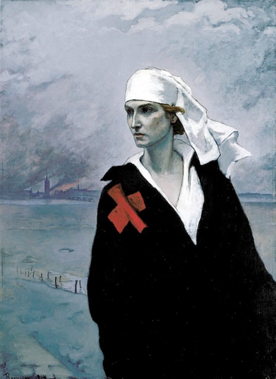 Romaine Brooks.  La France croisée 1914