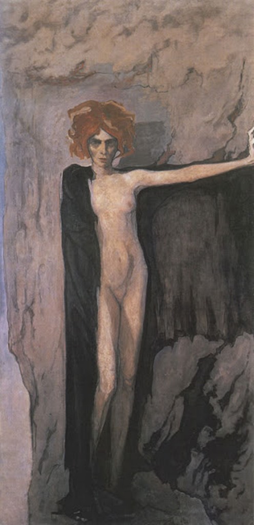 Romaine Brooks. La marquise Casati 1920