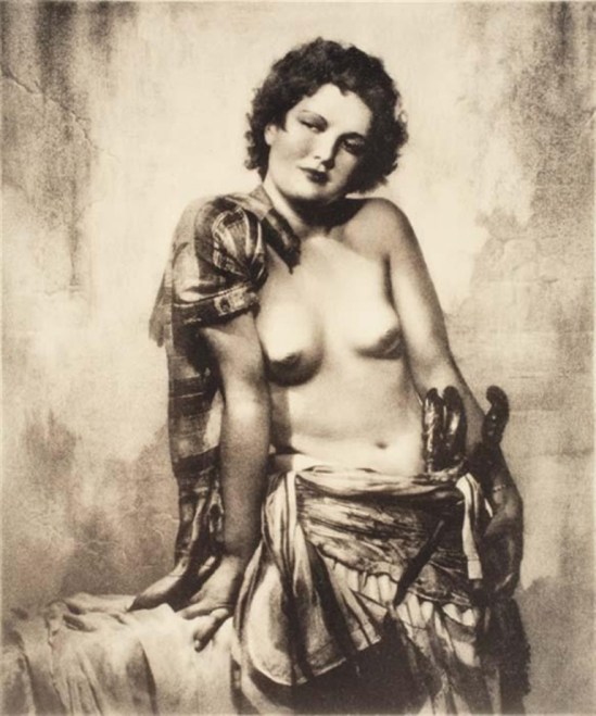 William Mortensen. Cafe dancer 1930 Via mutualart