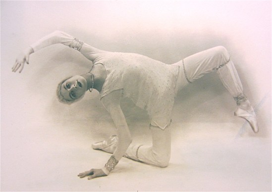 Alicia Markova in a Matisse-designed costume for The Song of the Nightingale 1927 Via themakingofmarkova