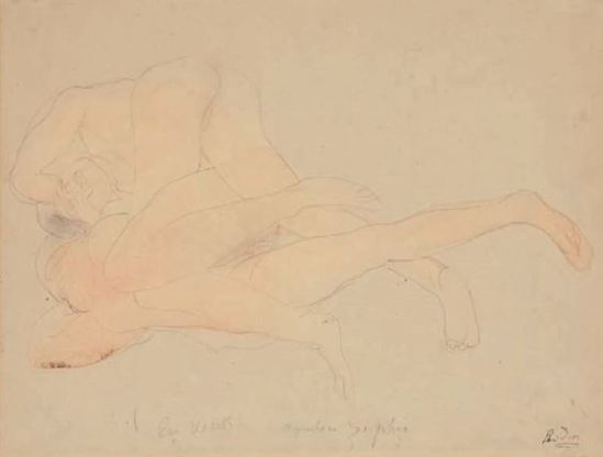 Auguste Rodin. Les vents vers 1900
