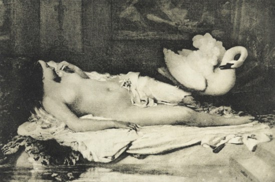 Charles Nègre. Leda 1850 Via moma