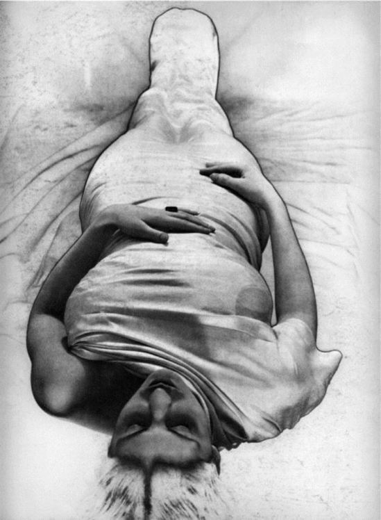 Erwin Blumenfeld. Living Mummy. Solarization 1936 Via ebay