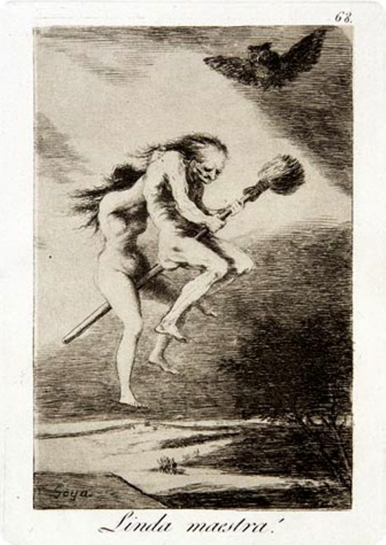 Francisco Goya. Pretty teacher