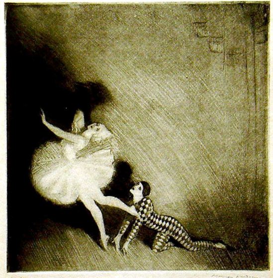 Norman Lindsay. Colombine 1918
