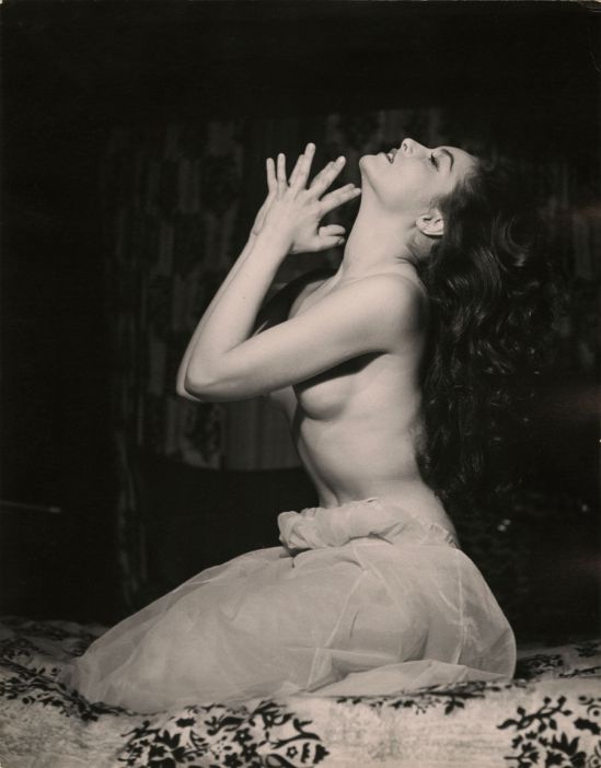Peter Basch. Julie Newmar 1950 Via ebay