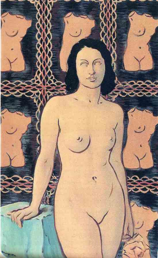 René Magritte. Lola de Valence 1948