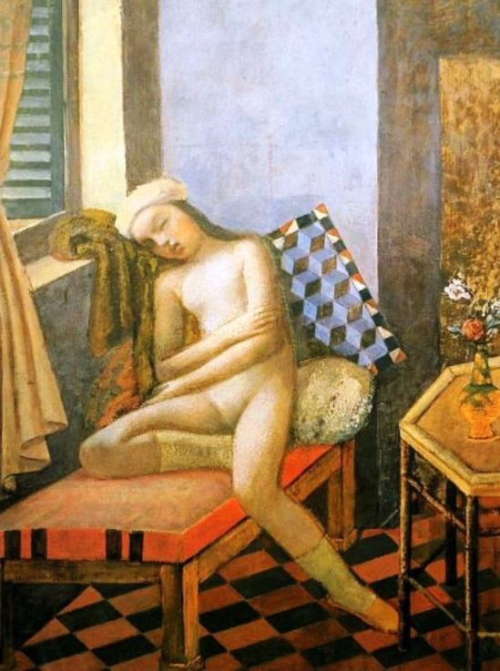 Balthus. Sleeeping nude 1980