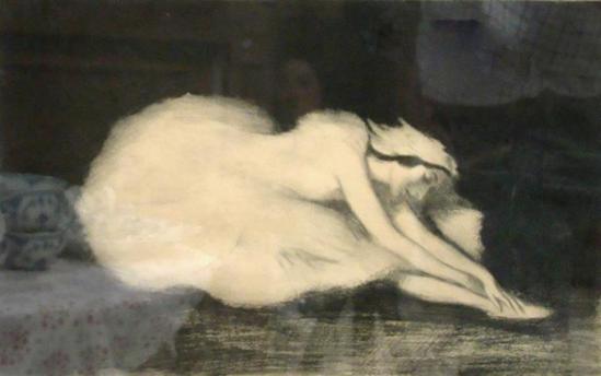 Ernst Oppler. Anna Pavlova Via auktiondannenberg