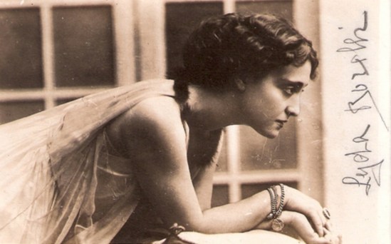 L'actrice Lyda Borelli (1884-1959)