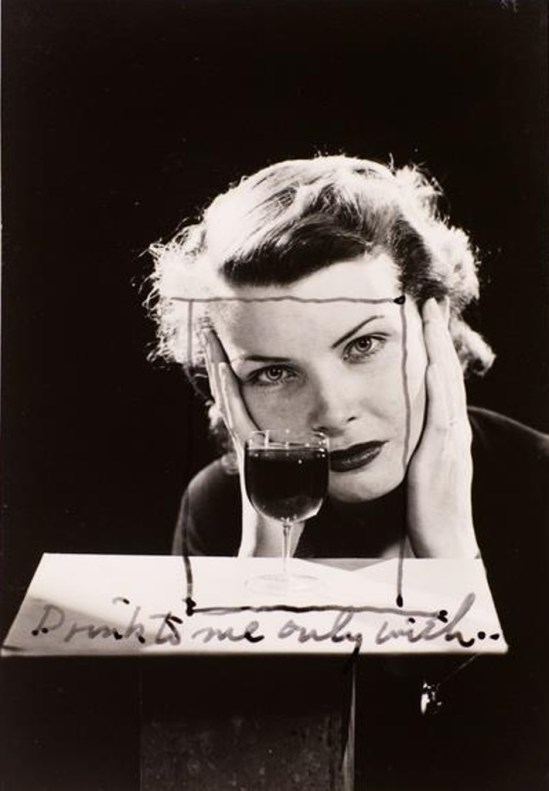 Man Ray. Drink to me only with vers 1930 Via RMN