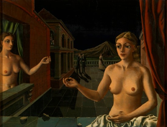 Paul Delvaux. Nocturne 1939