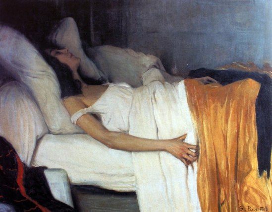 Santiago Rusinol. Morphine 1894