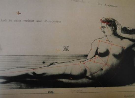 Paul Wunderlich. Eine nymphe aus Wien 1970