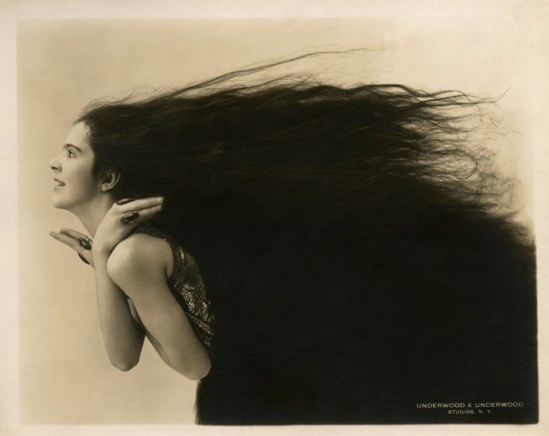 Underwood and Underwood Studio. Olive Craddock name Roshanara early 1920 Via ebay