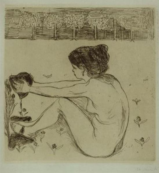 Edvard Munch. La femme et le coeur