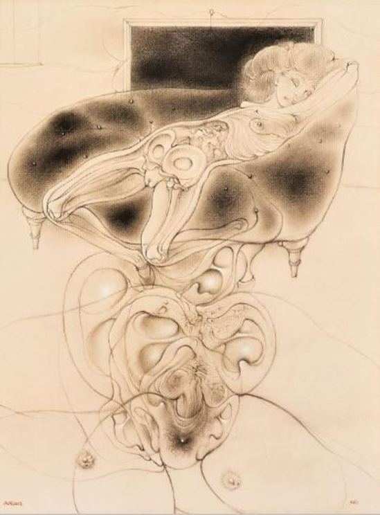 Hans Bellmer. Viol 1960. Via RMN