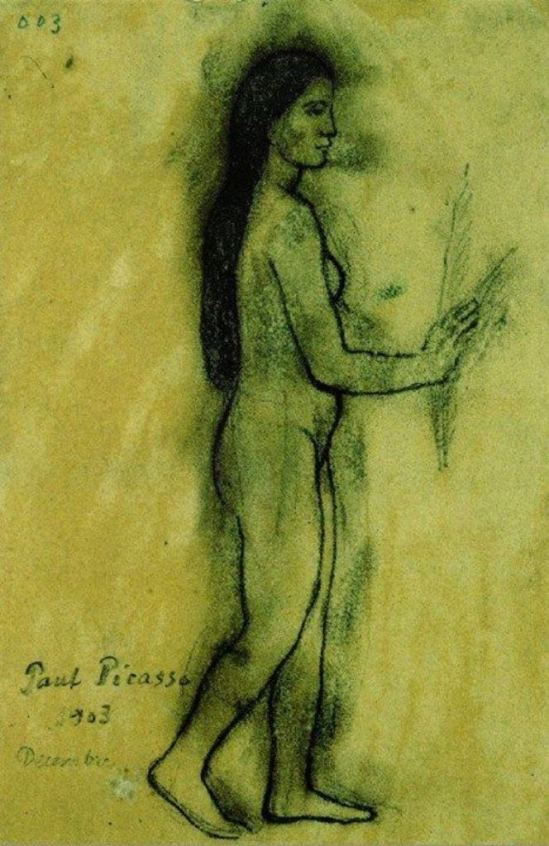 Pablo Picasso. Hommage à Gauguin 1903