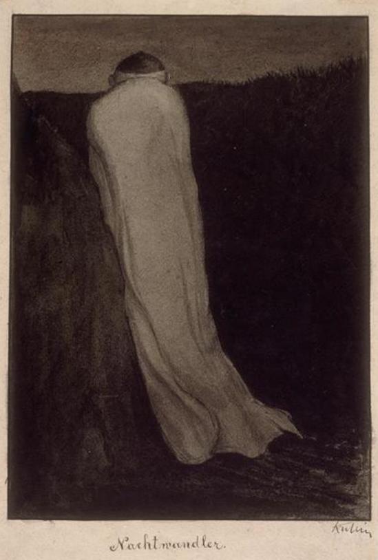 Alfred Kubin. Somnambule ou Le promeneur de la nuit 1904