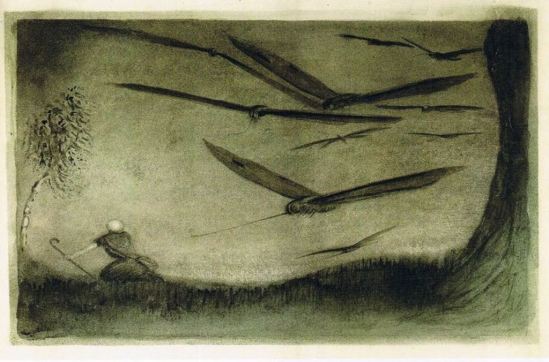 Alfred Kubin. The Pursued One